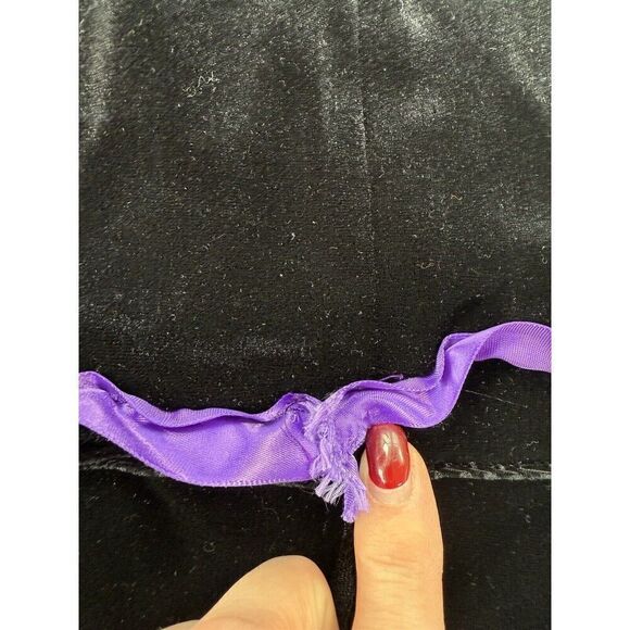 Jessica Howard Maxi Dress Women's 90's Velvet Beaded Mermaid Whimsigoth Witchy - Picture 11 of 15